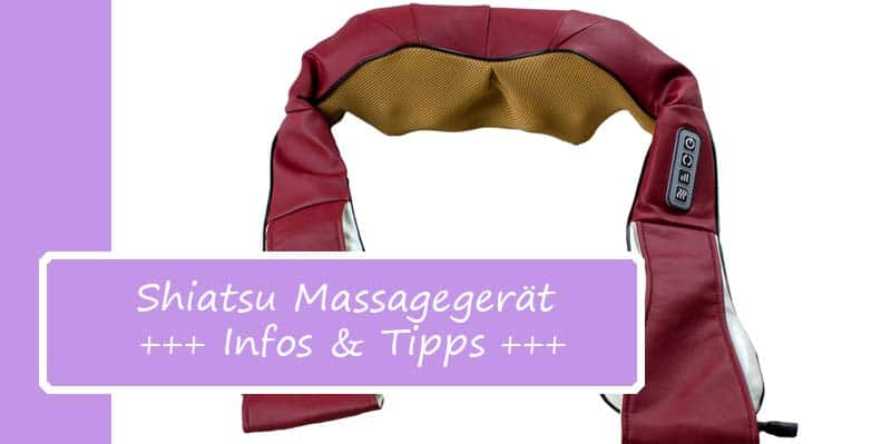 Shiatsu Massagegerät © depositphotos.com
